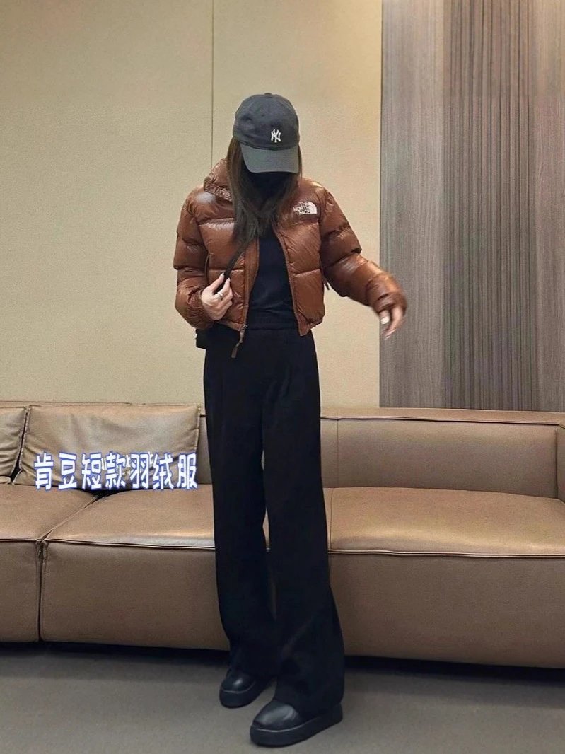 American Style Glossy Waterproof Winter Down Jacket photo 8