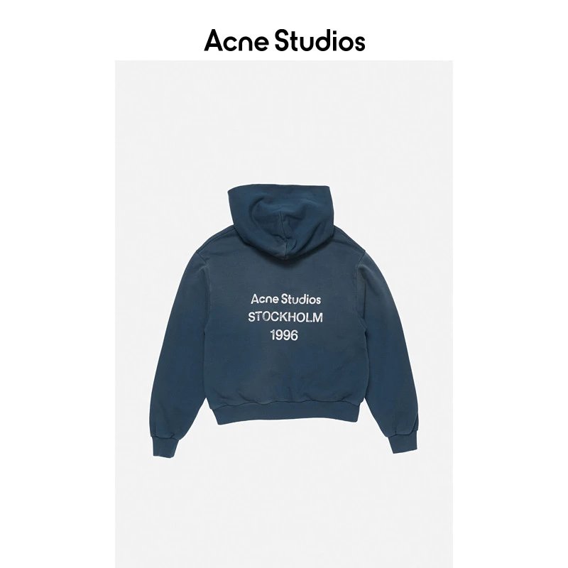 Acne Studios Stockholm 1996 Pink Oversized Hoodie