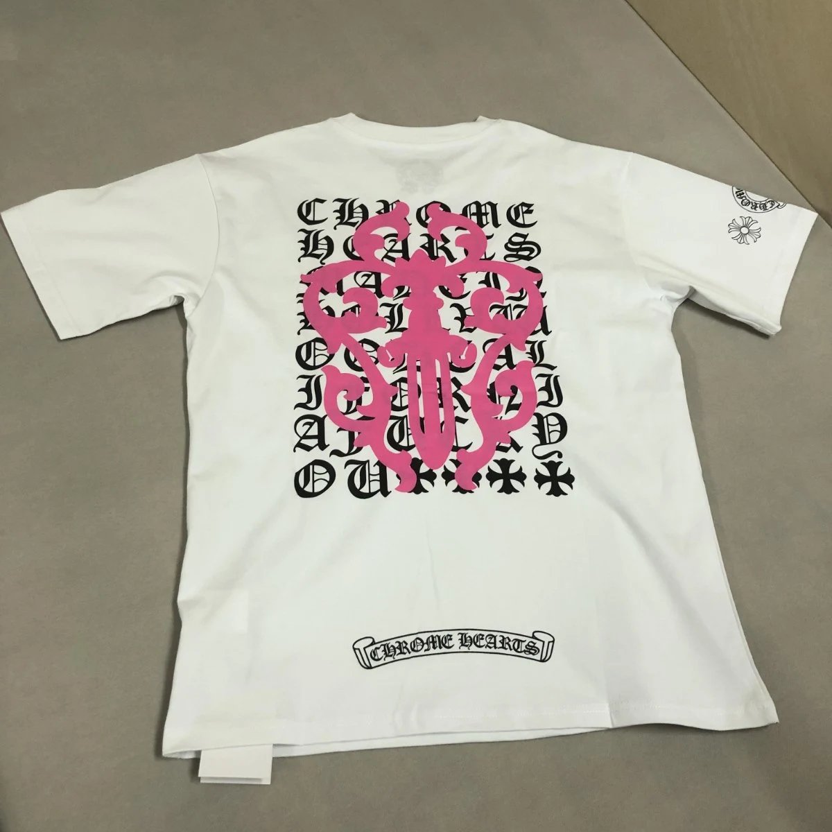 Chrome Hearts CH2025 Unisex Short Sleeve Cotton T-shirt