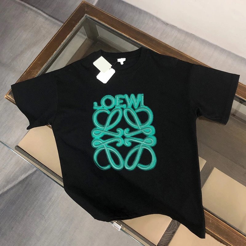Loewe Anagram Black Oversized T-Shirt