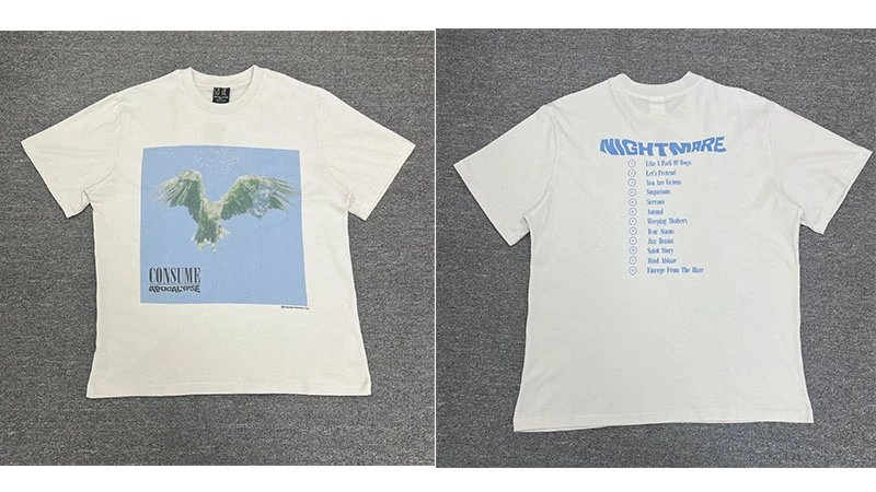 Retro High Street Distressed Ripped Short-Sleeve T-Shirt