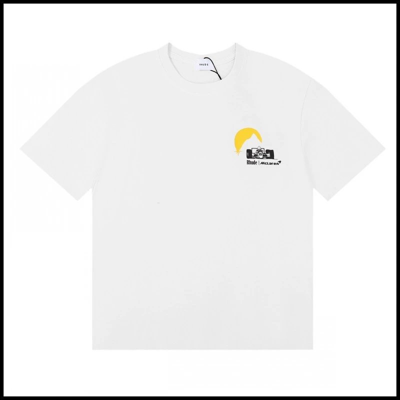 Rhude McLaren Casual Crew Neck T-Shirt