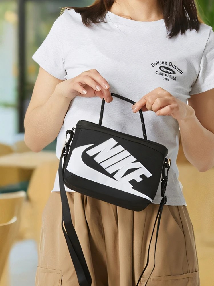 Nike Messenger Bag Shoulder Bag Outdoor Sports Trendy Casual Bag Handbag FN3059-010