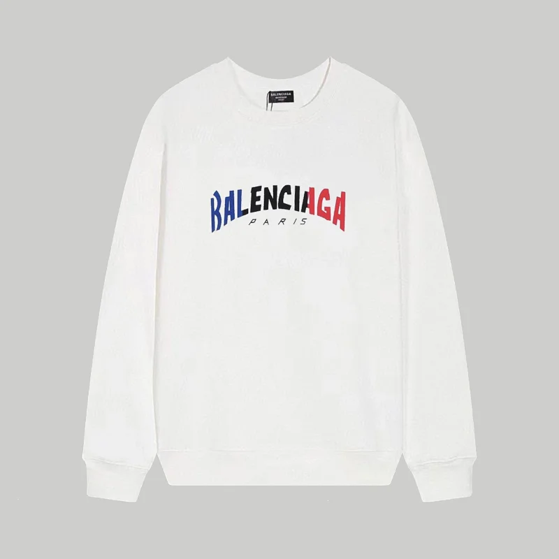 Balenciaga Heart Logo Black Casual Sweatshirt