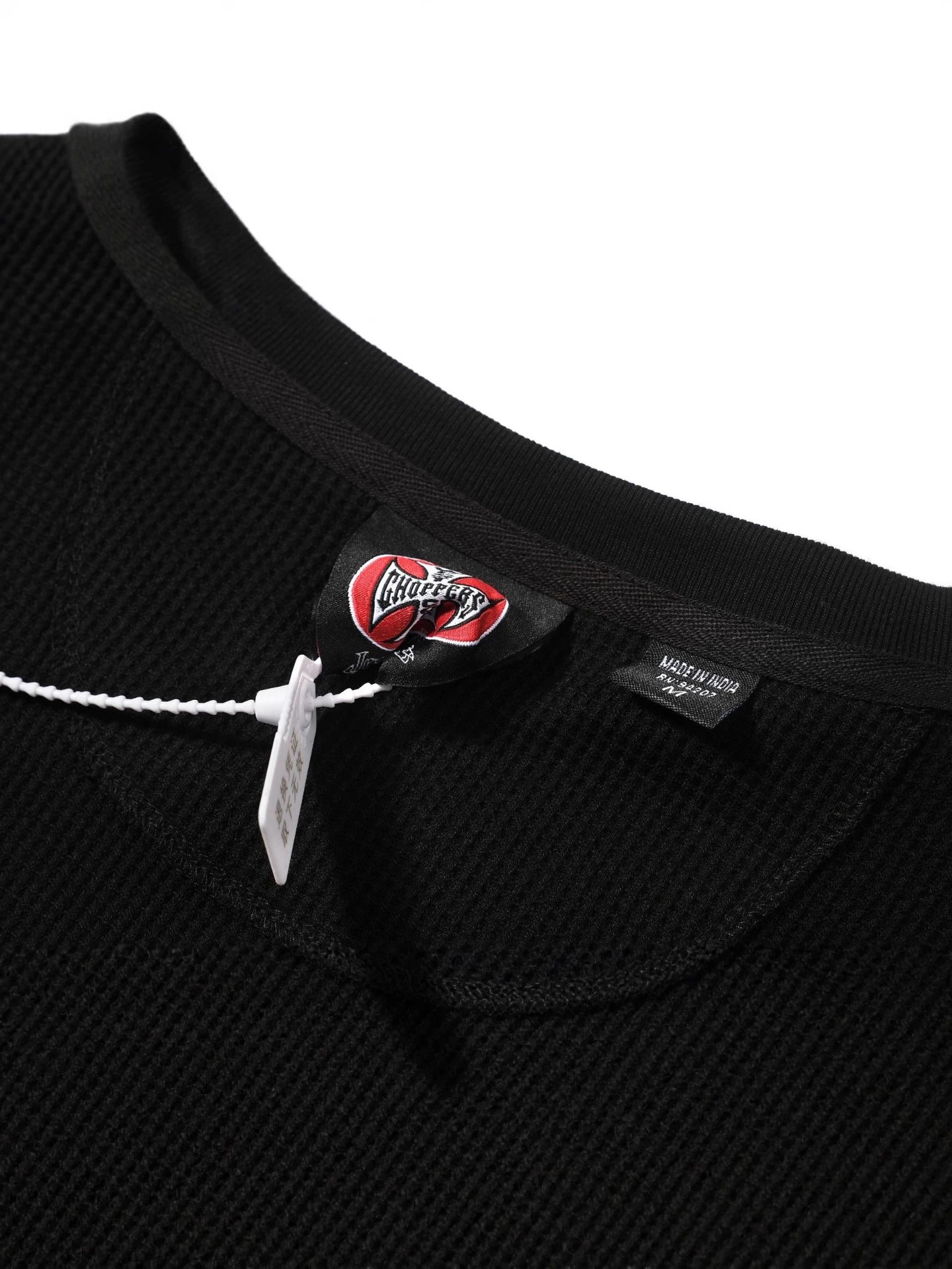 Waffle Sanskrit Long-Sleeve T-Shirt photo 7