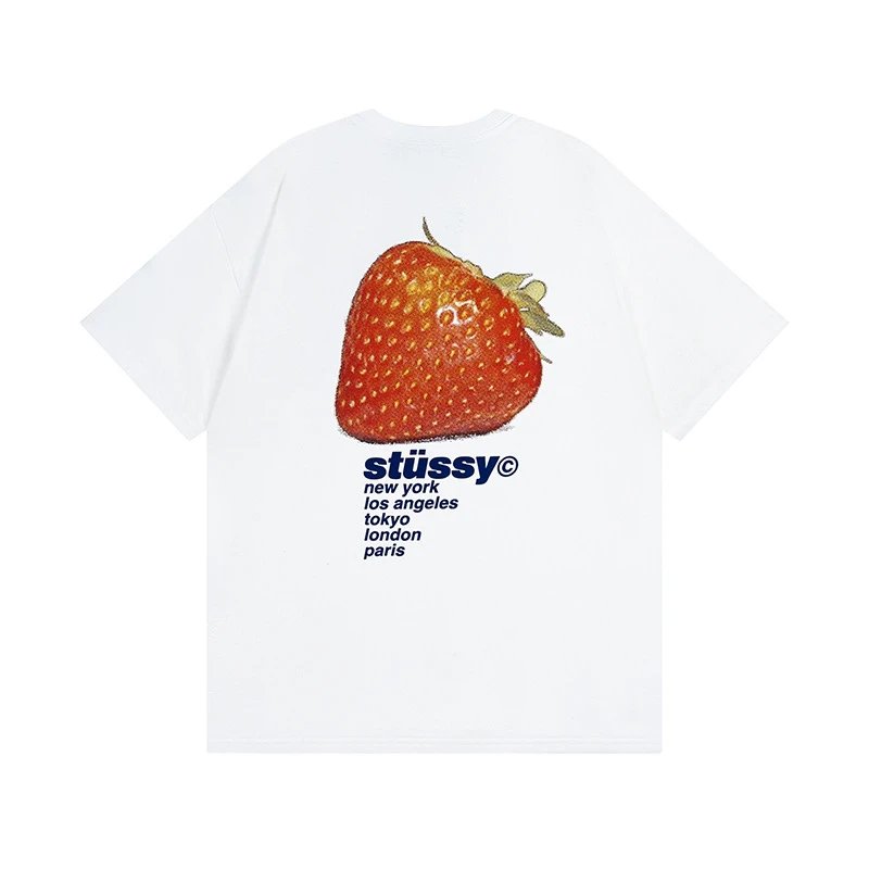 Stussy Spring20 Navy Floral Graphic T-Shirt