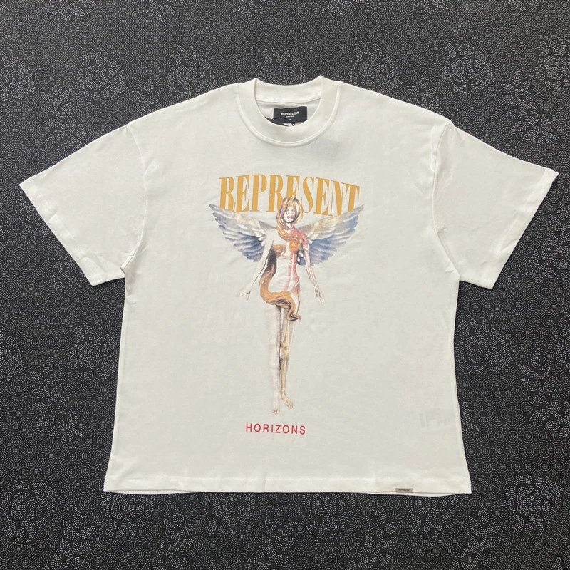 Washed Distressed American Retro Short-Sleeve T-Shirt photo 2