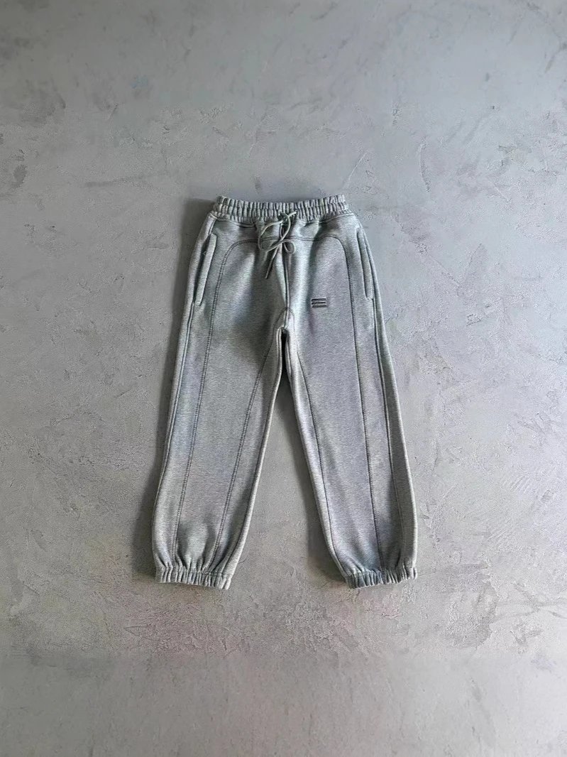 Embroidered Sweatpants and Crew Neck Sweatshirt Set photo 3