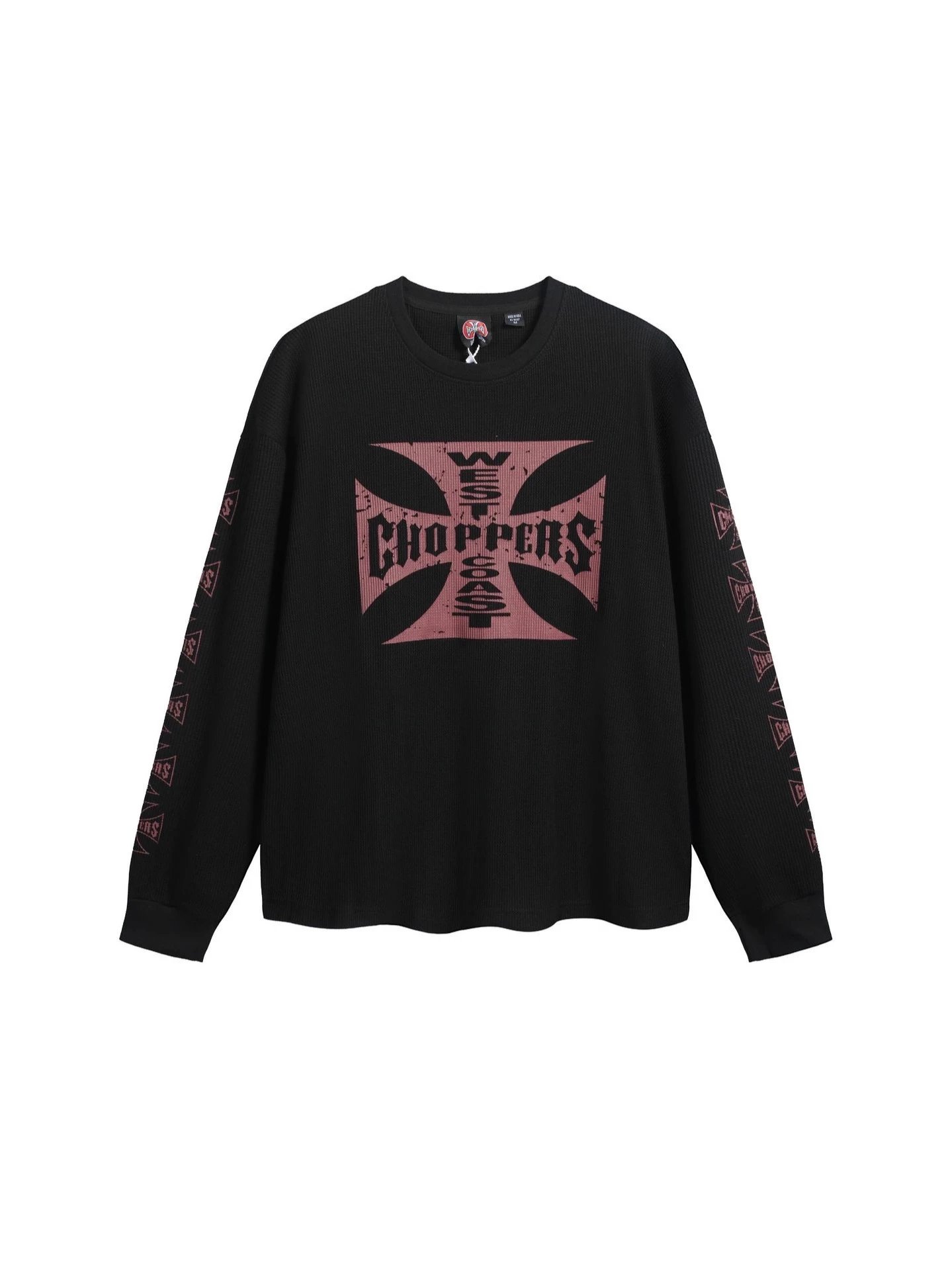 Waffle Sanskrit Long-Sleeve T-Shirt photo 4
