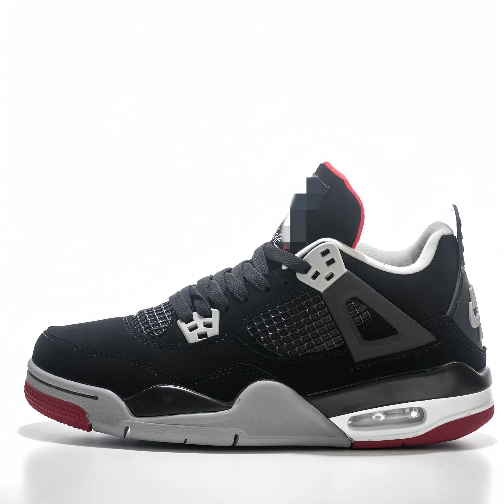Nike Air Jordan 4 White Cement Grey Retro Sneakers