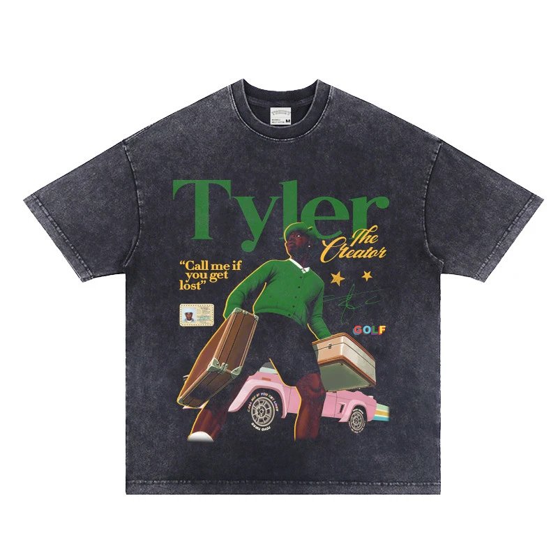 GOLF Wang Tyler The Creator White Graphic T-Shirt