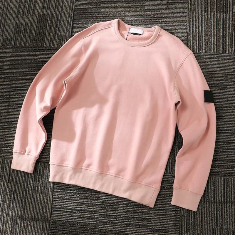 Stone Island Black Crewneck Sweatshirt