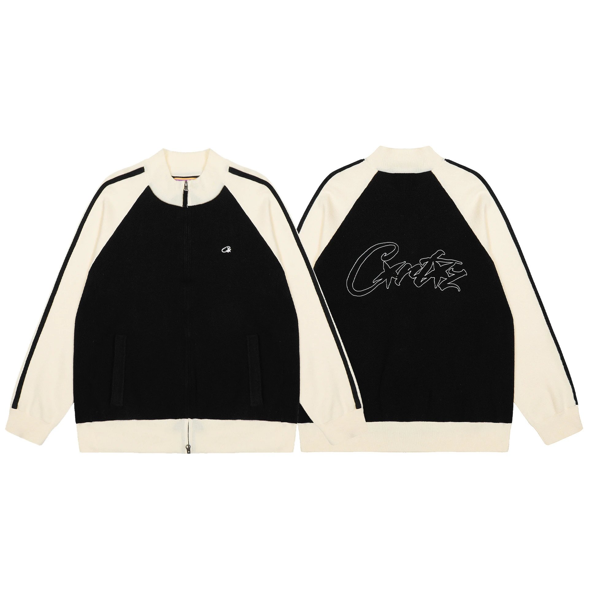 Stand-Up Collar Zipper Cardigan Sweater photo 7
