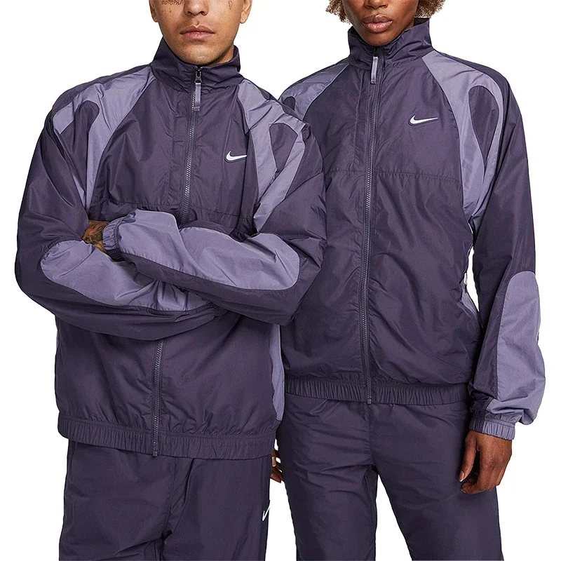 Nike Purple Windbreaker Track Jacket