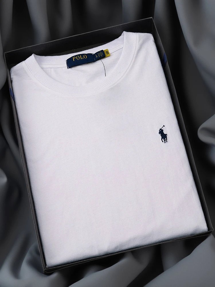 Polo Ralph Lauren Purple Classic Fit Crewneck Sweater