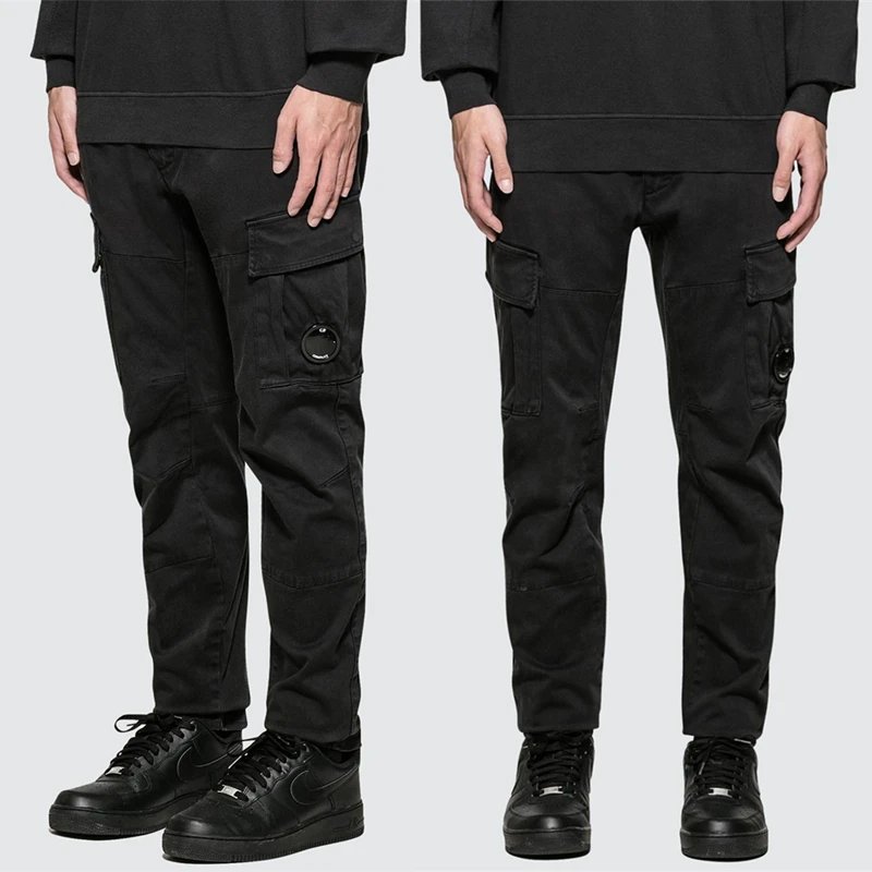 COMPANY washed multi-pocket sports casual pants
