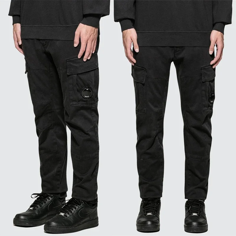 C.P. Company Black Cargo Pants