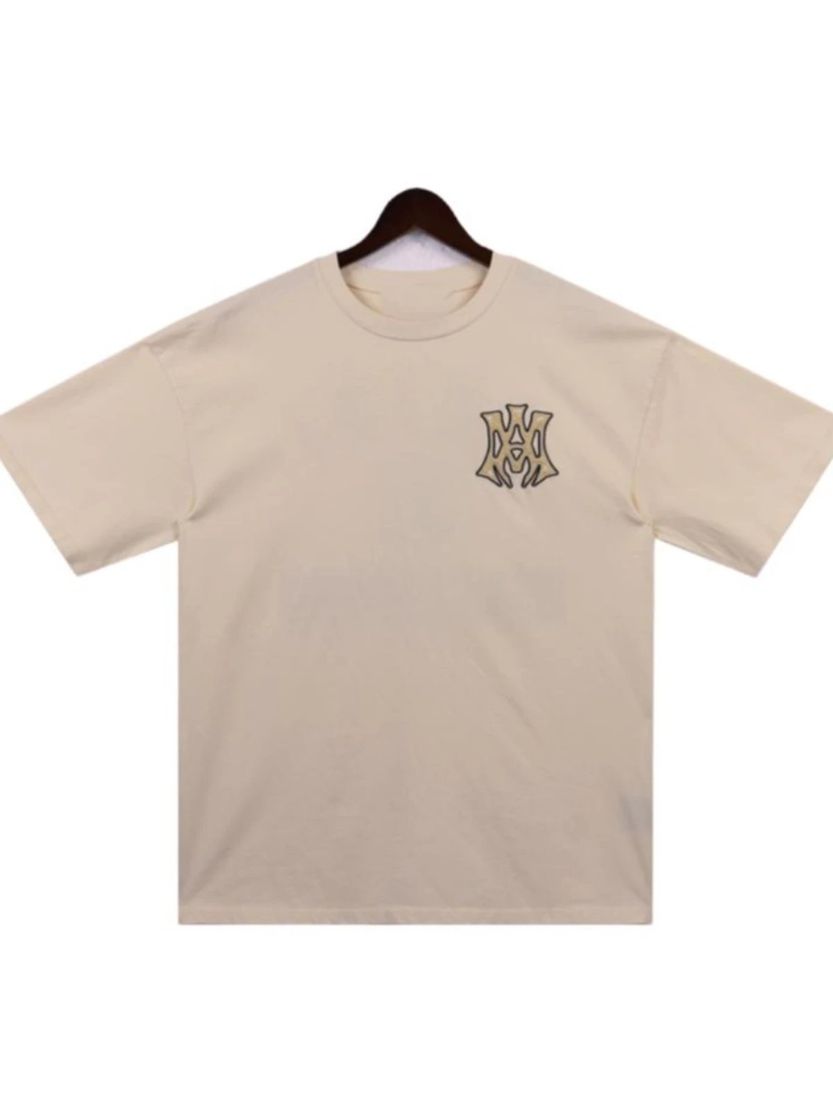 Pure Cotton Distressed Round Neck T-Shirt photo 8