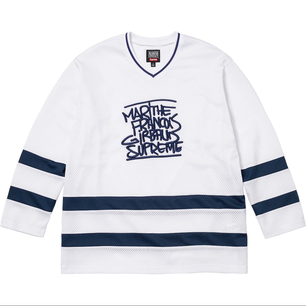 Supreme 99 Black Football Style Long Sleeve Tee