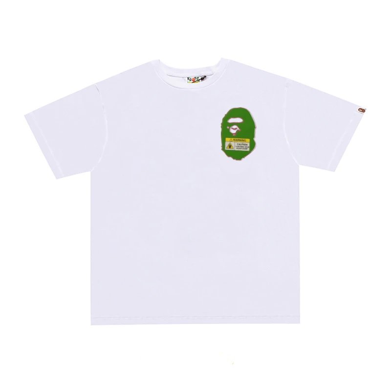 A Bathing Ape White Daruma Graphic T-Shirt