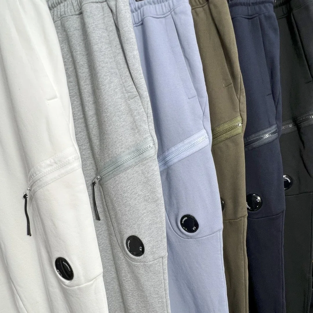 C.P. Company Grey Zip Pocket Sweatpants