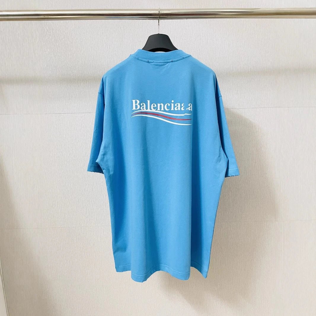 Wave Print Distressed Short-Sleeve Shirt photo 4