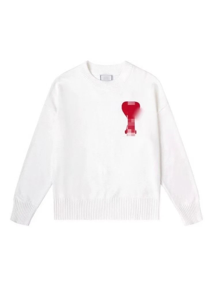 Embroidered Round Neck Knit Sweater photo 2