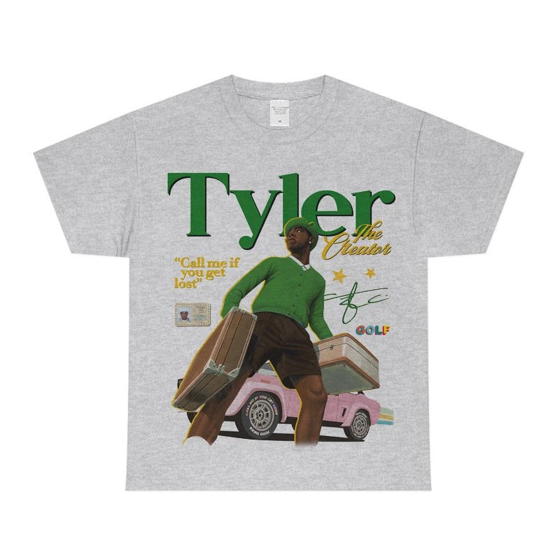 GOLF Wang Tyler The Creator White Graphic T-Shirt