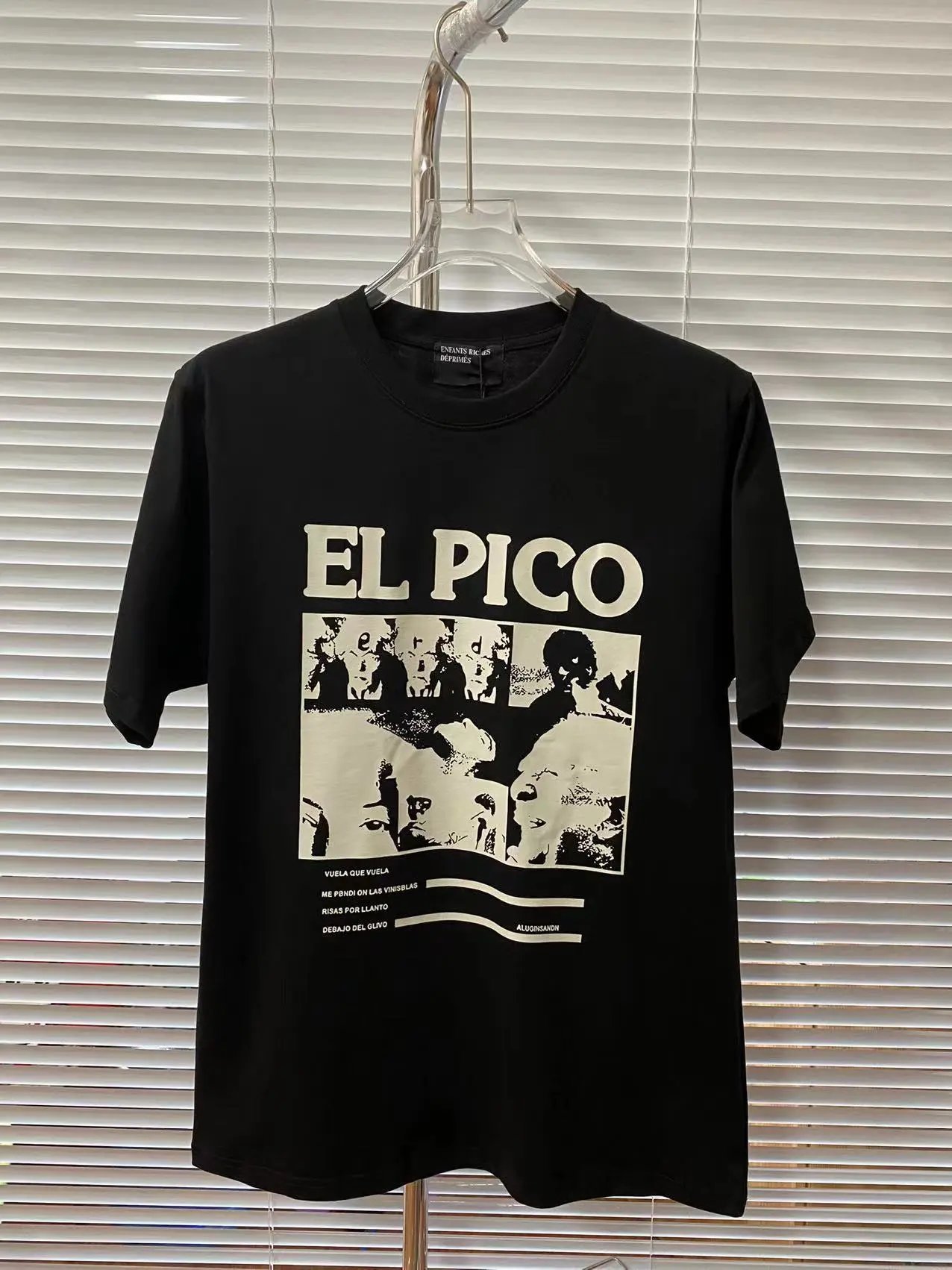 Enfants Riches Deprimes Graphic Print Black Statement T-Shirt