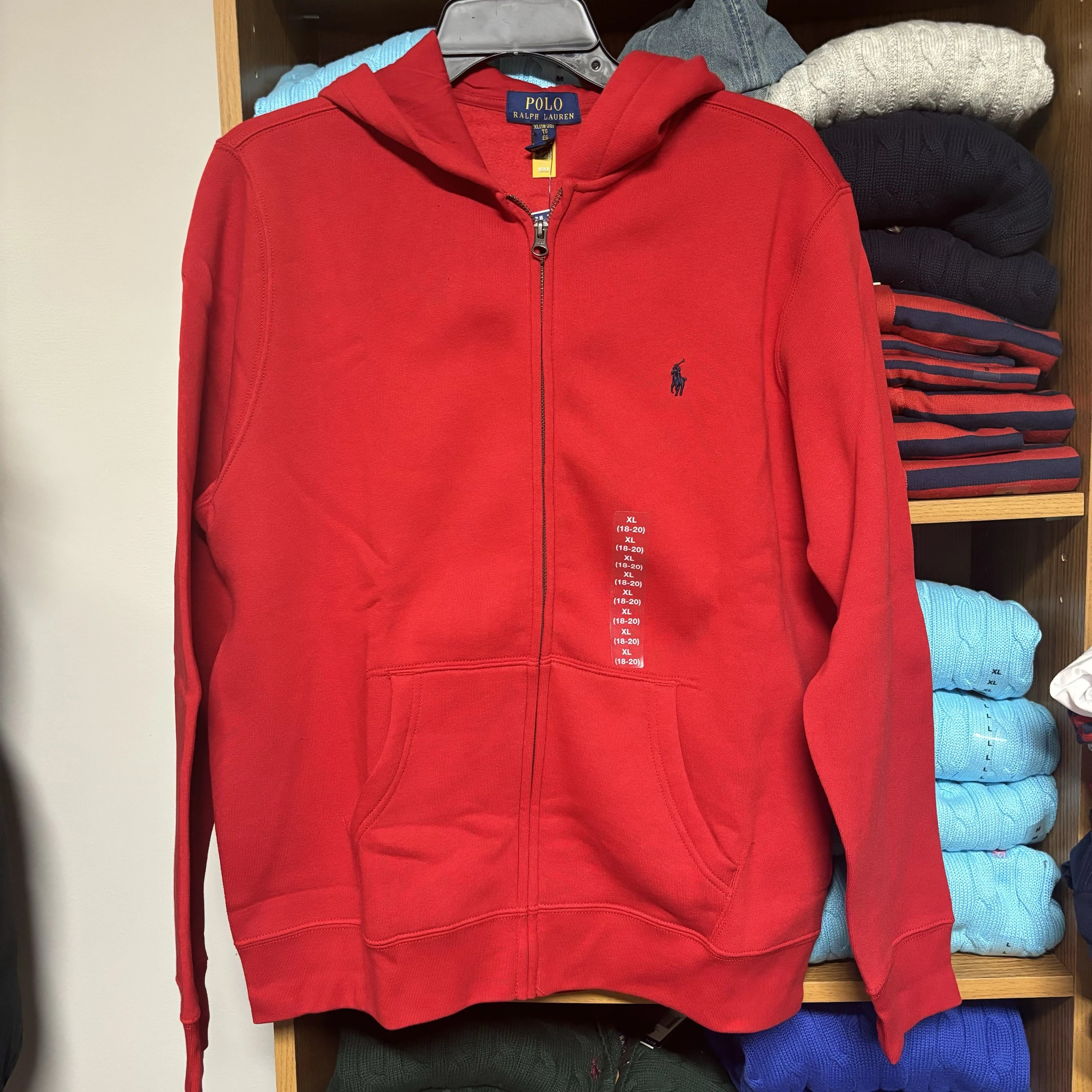Ralph Lauren Zip-Up Hooded Sweatshirt Jacket photo 4