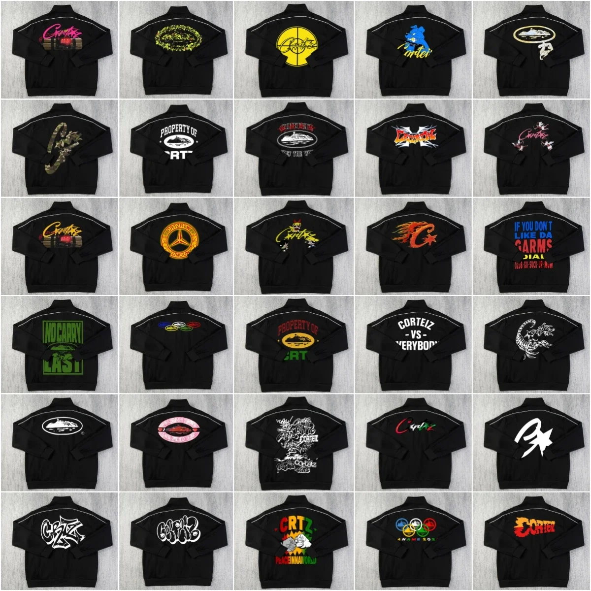 Cortez Black Full-Zi