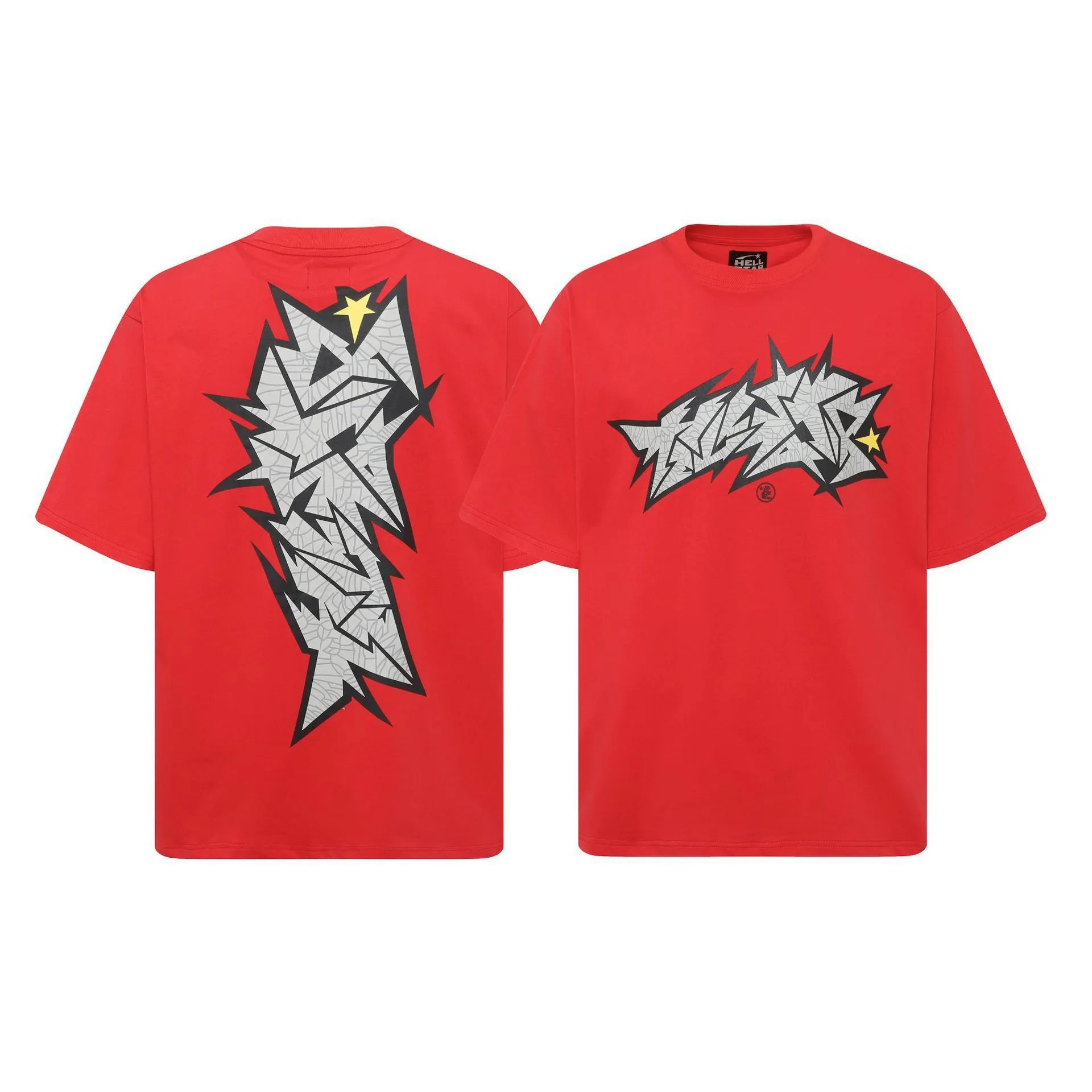 Hellstar Street Style Summer Short Sleeve T-Shirt