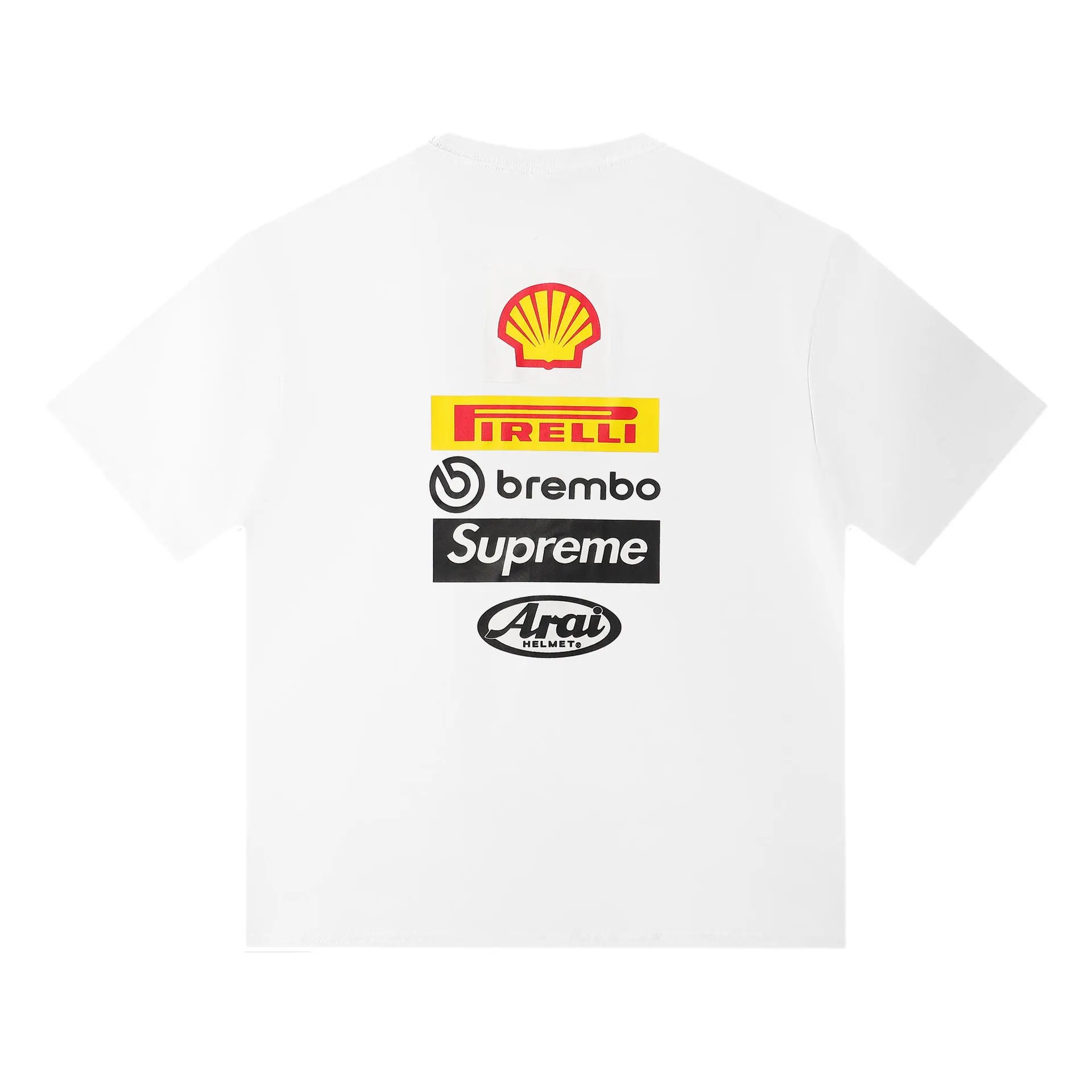 Supreme Ducati Graphic White Streetwear T-Shirt