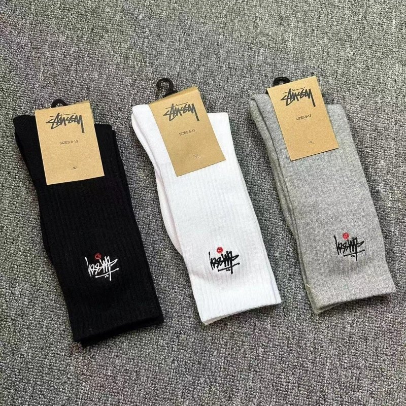 Stussy Crew Socks Multicolor Streetwear