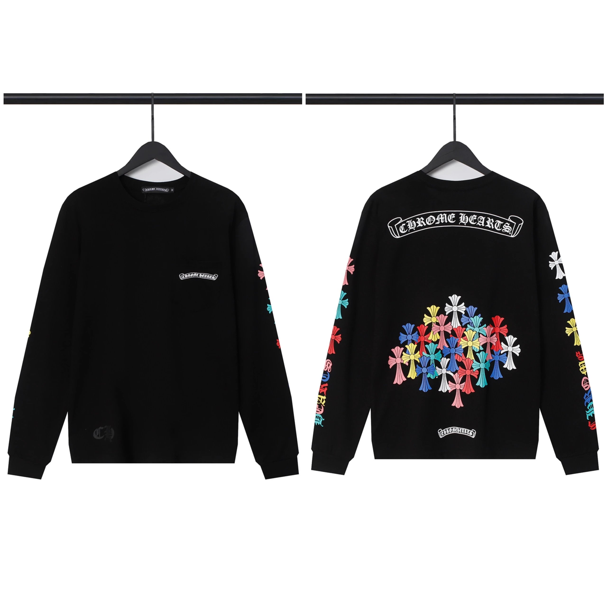 Chrome Hearts Cross Embroidered Pullover Sweatshirt photo 5