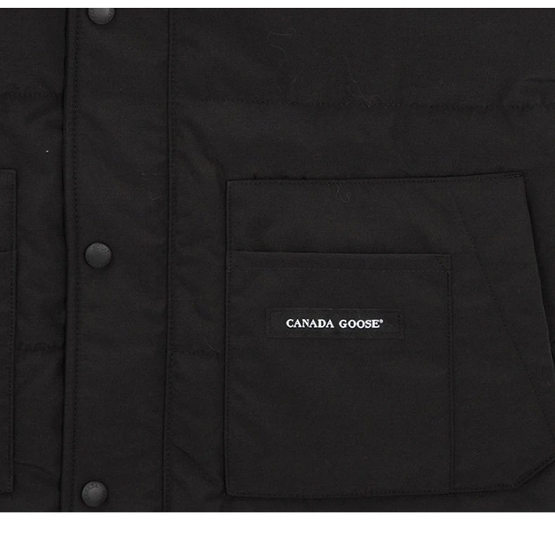 Canada Goose Classic Black Puffer Vest