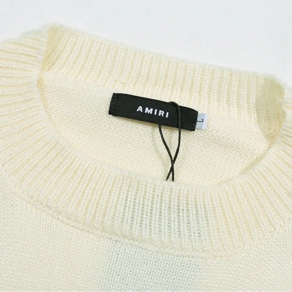 Amiri Casual Round Neck Long-Sleeved Sweater photo 3