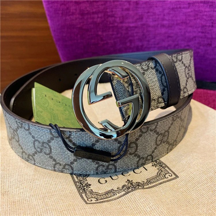 Gucci GG Logo Classic Print Belt