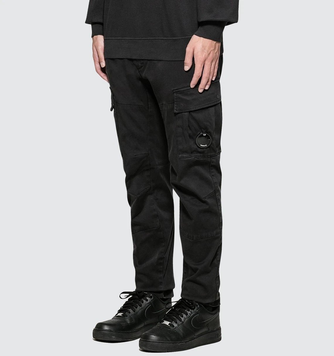 C.P. Company Cargo Pants Black Pants