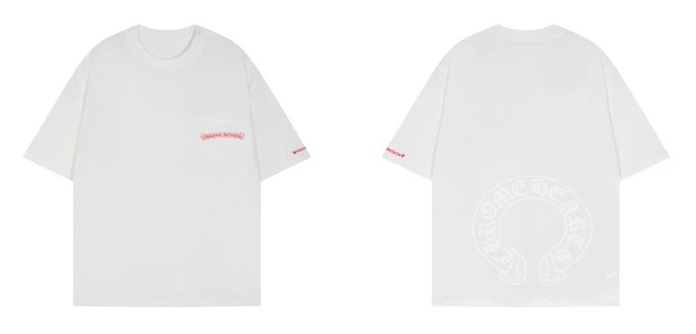Chrome Hearts Black Oversized Graphic T-Shirt