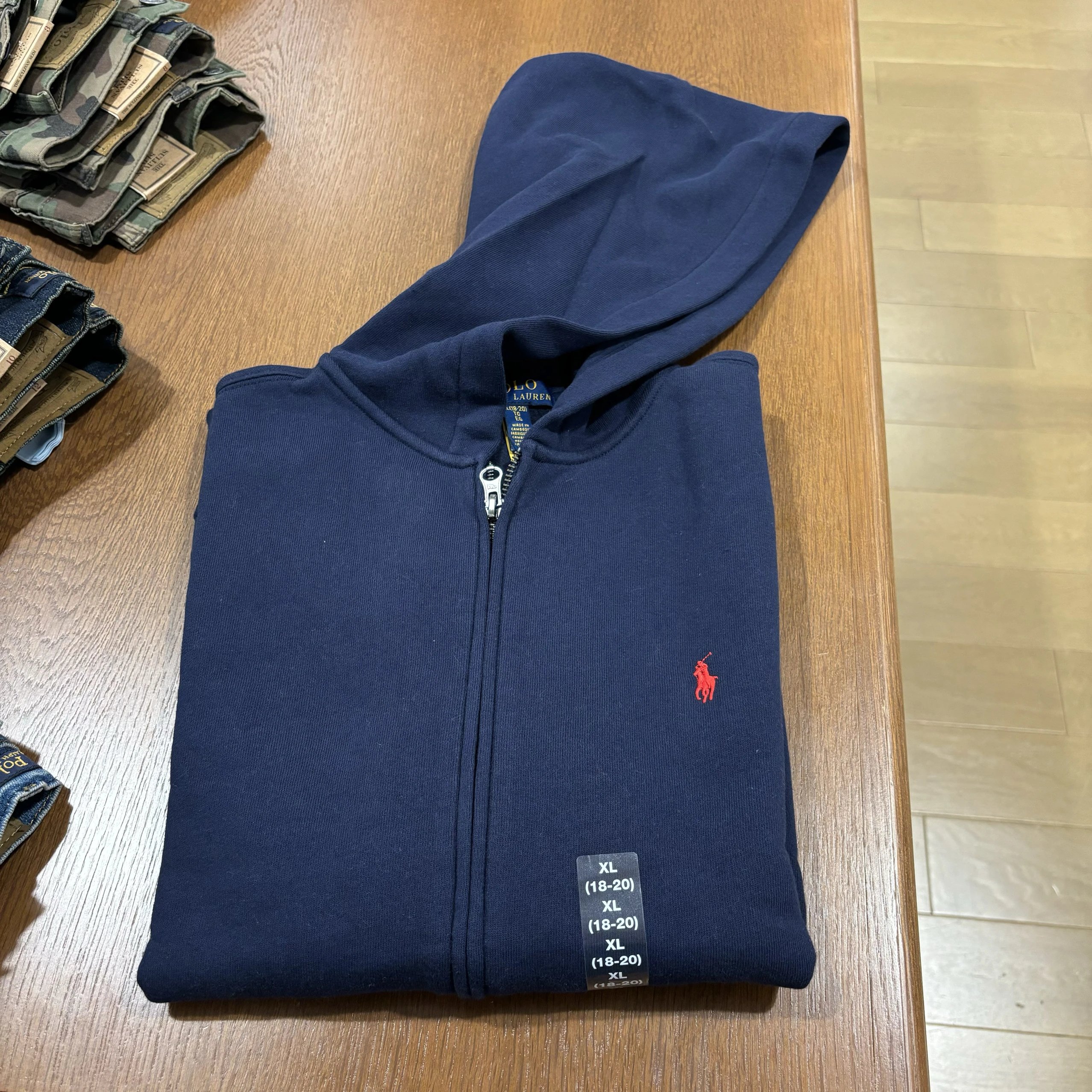 Ralph Lauren Zip-Up Hooded Sweatshirt Jacket photo 3