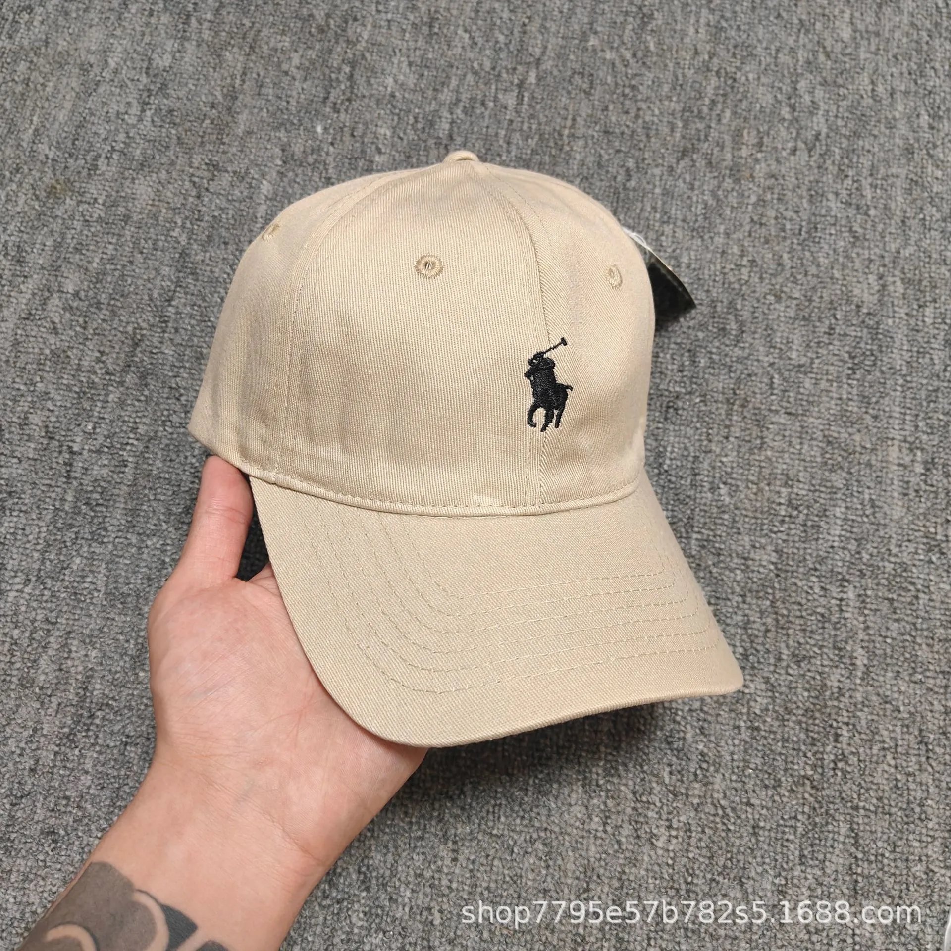 Unisex Pure Cotton Washed Baseball Cap photo 8