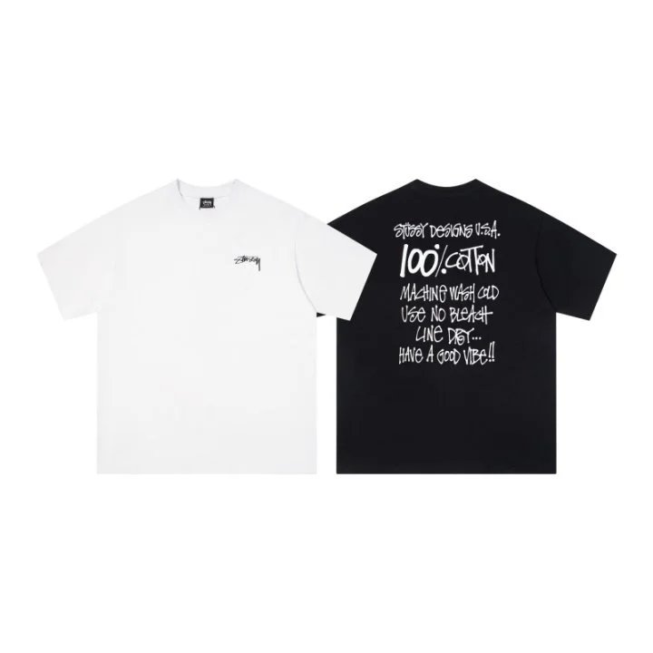 Stussy Mesh 80 Black Sporty T-Shirt