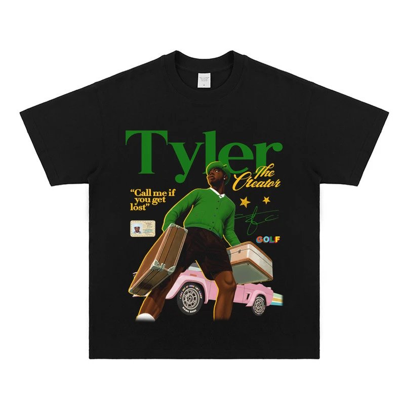 GOLF Wang Tyler The Creator White Graphic T-Shirt