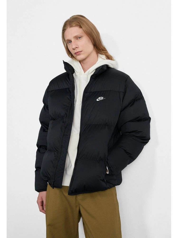 Nike Puffer Black Quilted Jacket