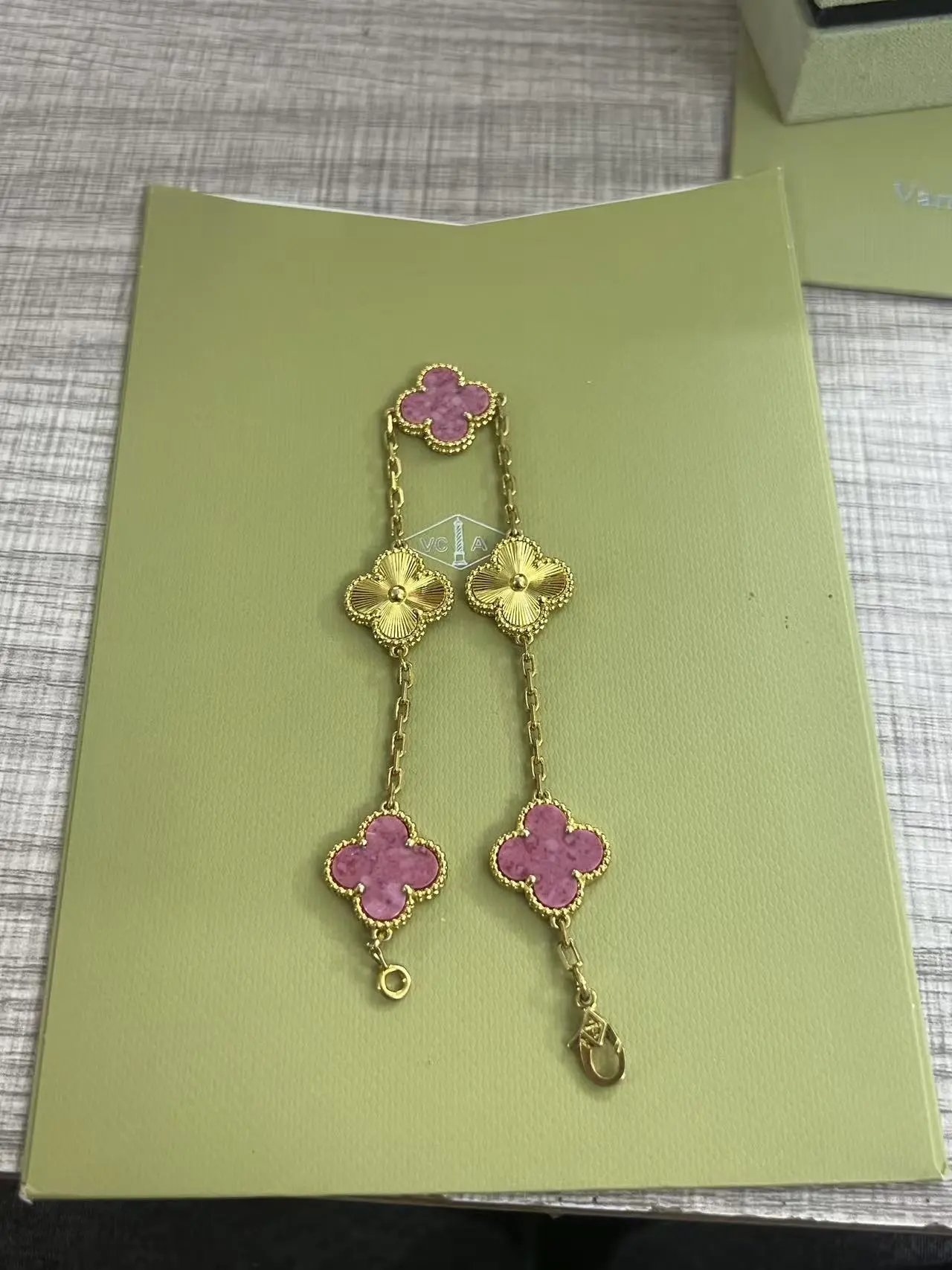 Four-Leaf Clover Five-Flower Bracelet photo 8