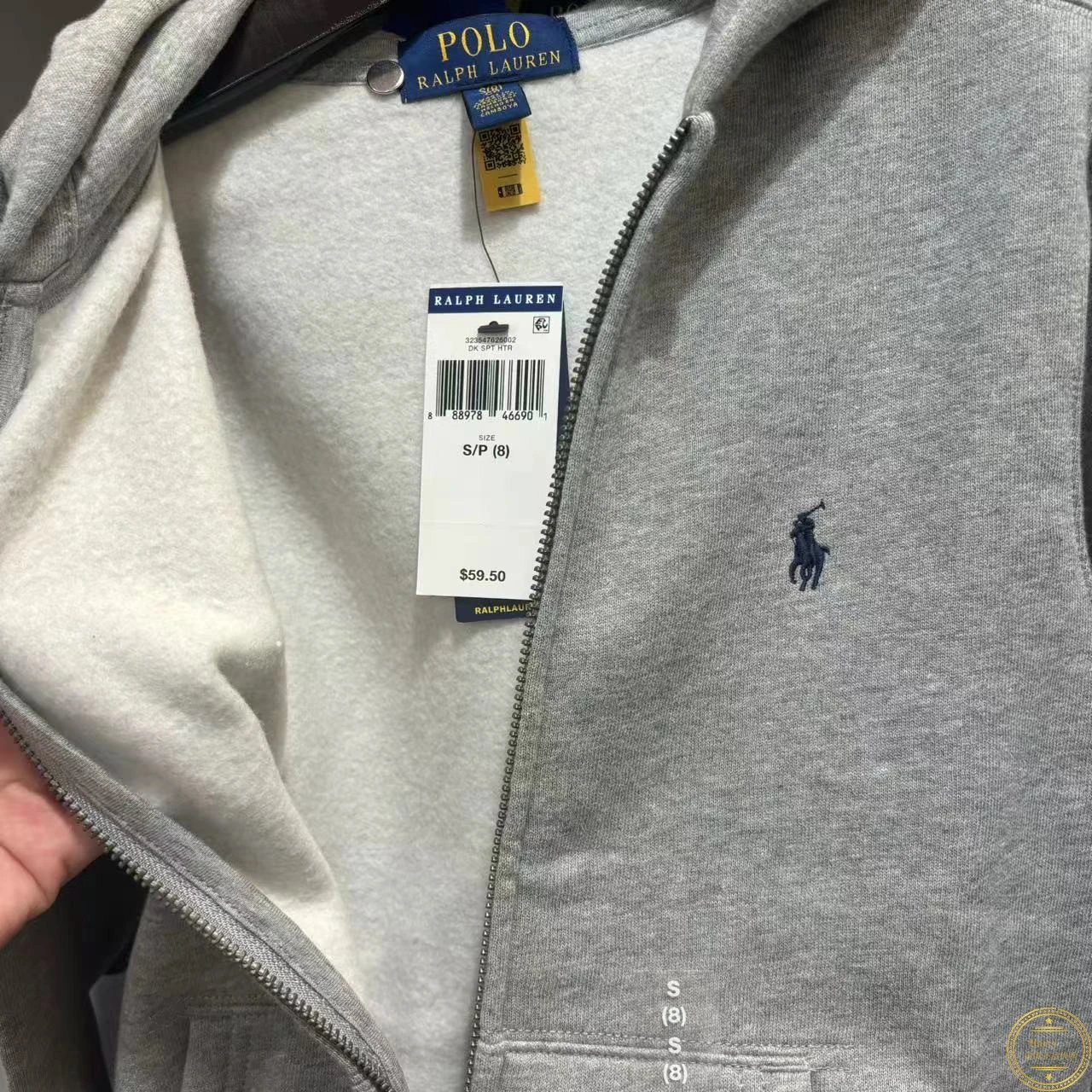 Ralph Lauren Zip-Up Hooded Sweatshirt Jacket photo 7