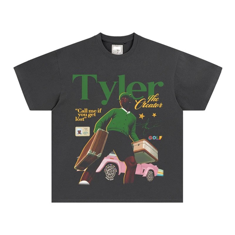 GOLF Wang Tyler The Creator White Graphic T-Shirt