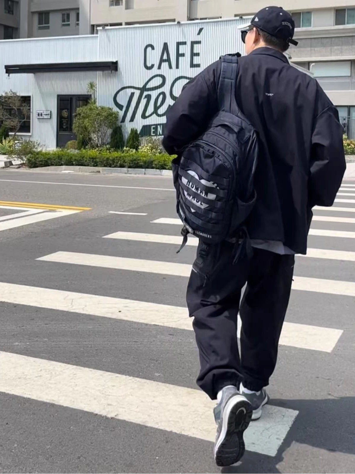 Human Made Olive Green Tactical Backpack