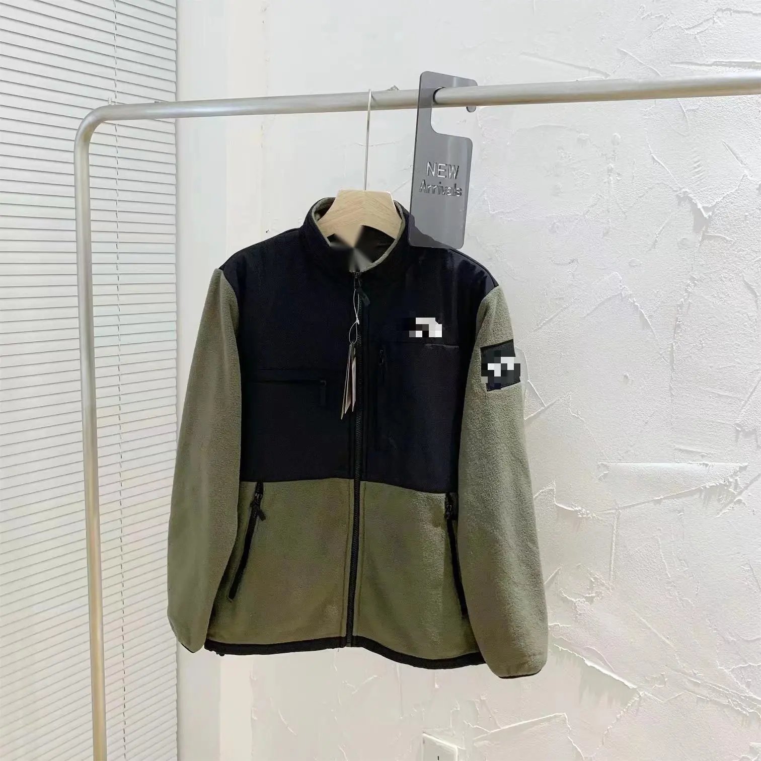 The North Face Denali Black Fleece Hooded Jacket
